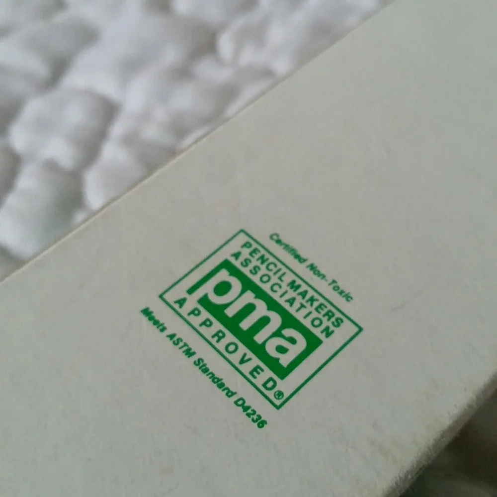 Vintage Dixon Medium No.2 5/10 Wood Pencils 12 Pack One Dozen #287 #2 PMA USA